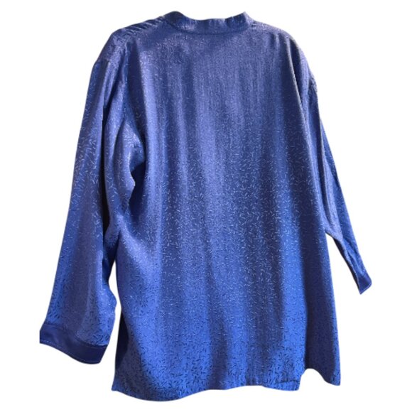 Chico's Asian-Influence Silk/Rayon Jacket - Picture 2 of 5